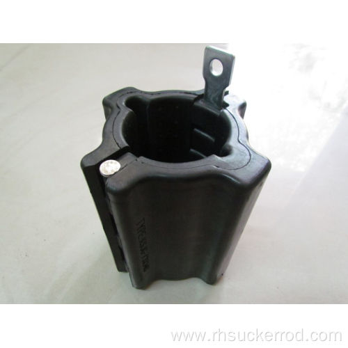 Oilfield rubber material tubing centralizer